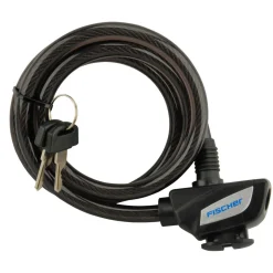 Fischer Bikes Spiralschloss 120 cm 10 mm