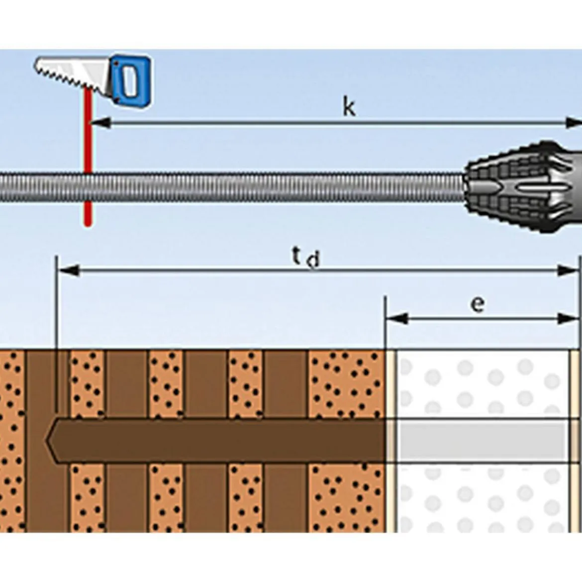 Fischer Abstandsmontagesystem 16/170 M12 2 Stück