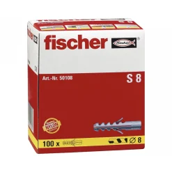 FischerDübel S 8 100 Stück