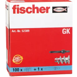 FischerGipskartondübel 100 Stück