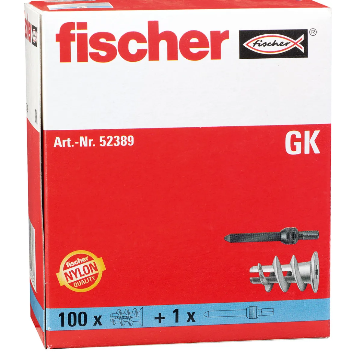 FischerGipskartondübel 100 Stück