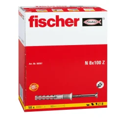 FischerNageldübel 8 x 100/60 mm Senkkopf 50 Stück