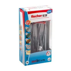 FischerNylon-Kippdübel DuoTec 10 S mit Panhead Schraube 10 Stück