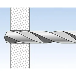 FischerNylon-Kippdübel DuoTec 10 S mit Panhead Schraube 10 Stück