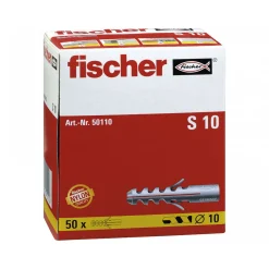 FischerSpreizdübel S 10 50 Stück