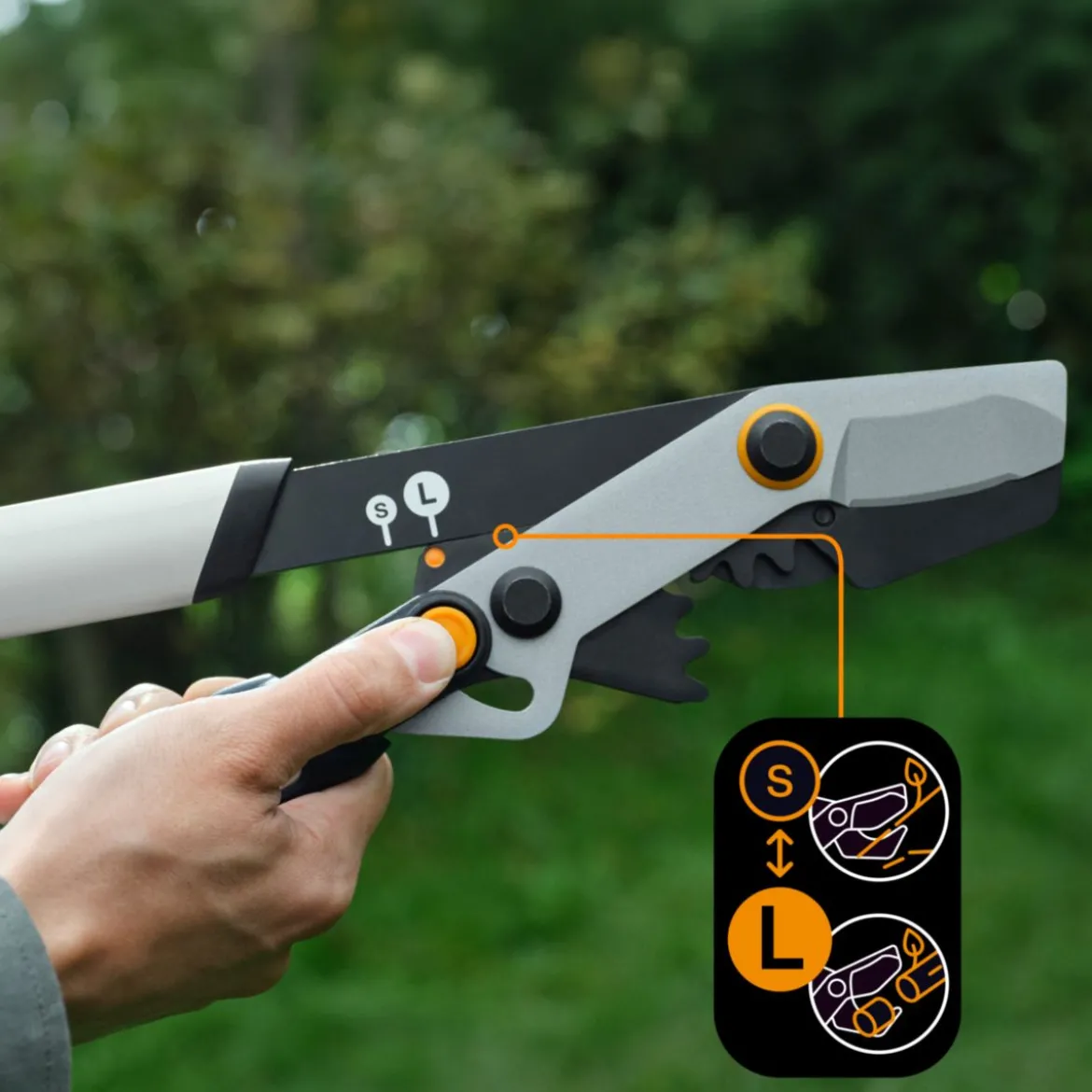 Fiskars Astschere X-Series Bypass LX108