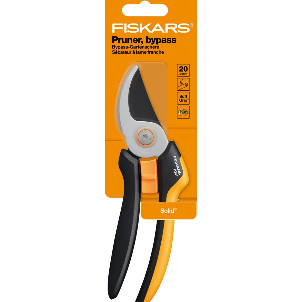 Fiskars Gartenschere Solid P341 Bypass