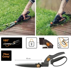 Fiskars Grasschere SmartFit GS40