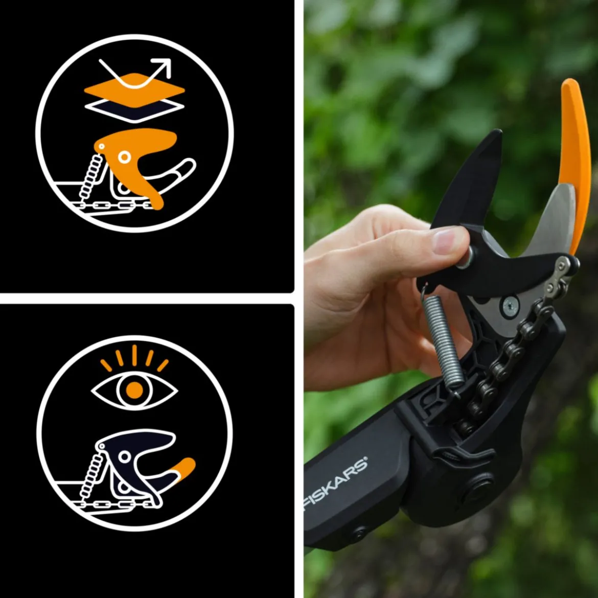 Fiskars Schneidgiraffe X-series Bypass UPX96