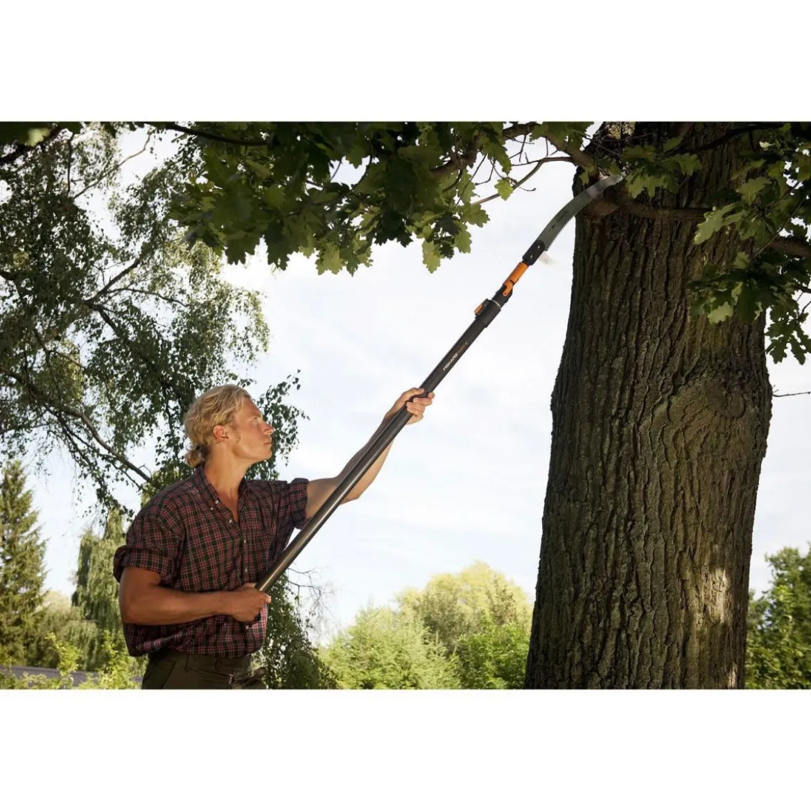 Fiskars Teleskop-Stiel QuikFit 140-240 cm