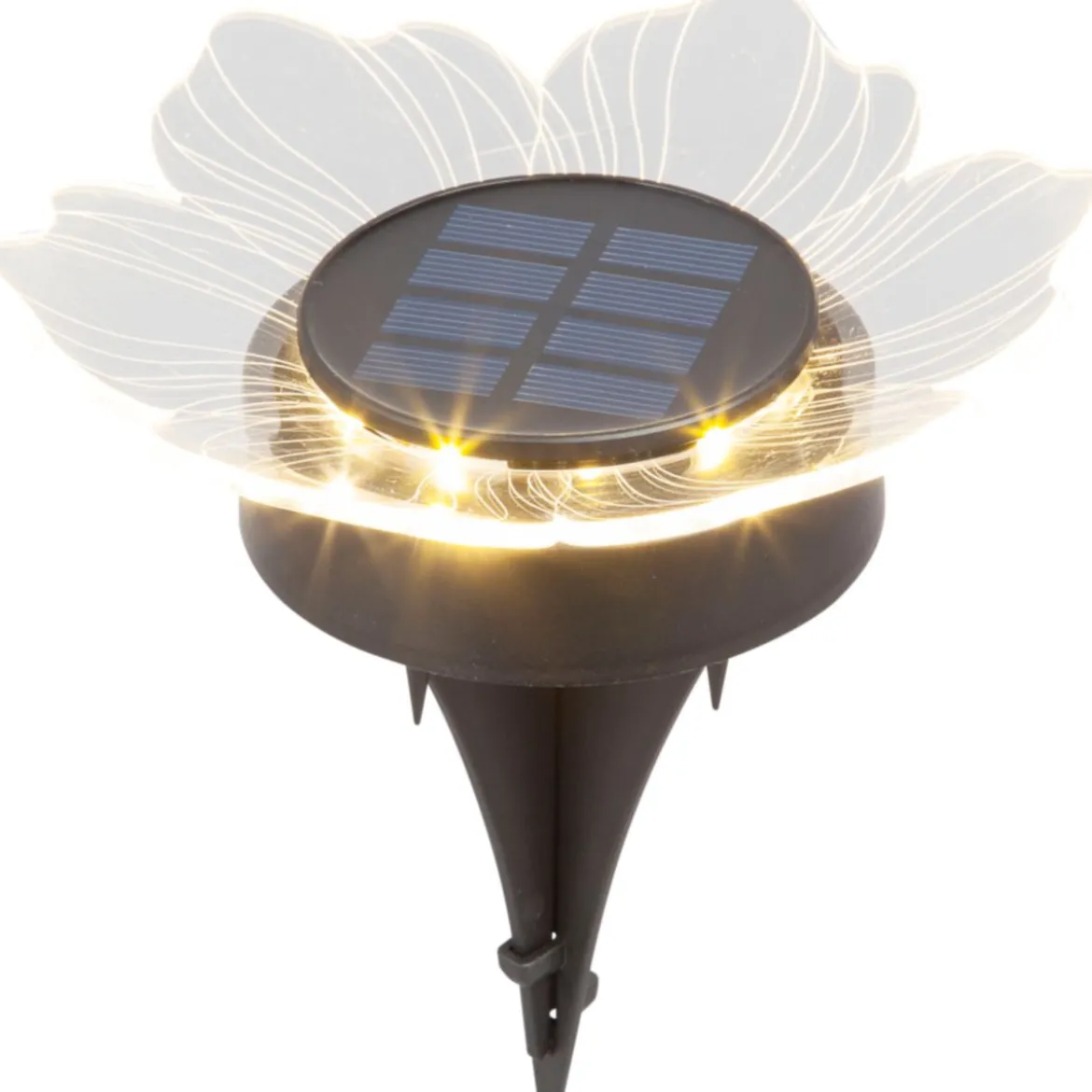 Flector 2er-Set Solarspieße Flower