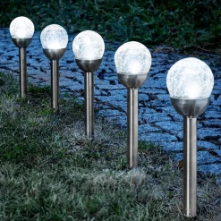 Flector Garten Flector Solar Wegeleuchte Crackle