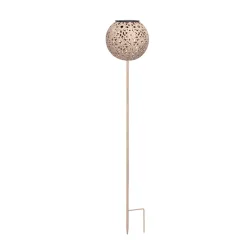 Flector Garten LED Solarspiess beige