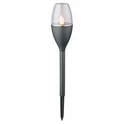 Flector Garten LED-Solarfackel Ambience schwarz 4er-Set