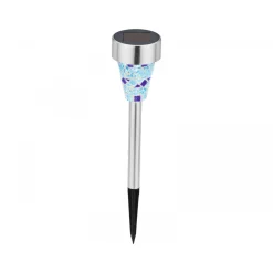 Flector Garten Solarleuchte Mosaikstick blau