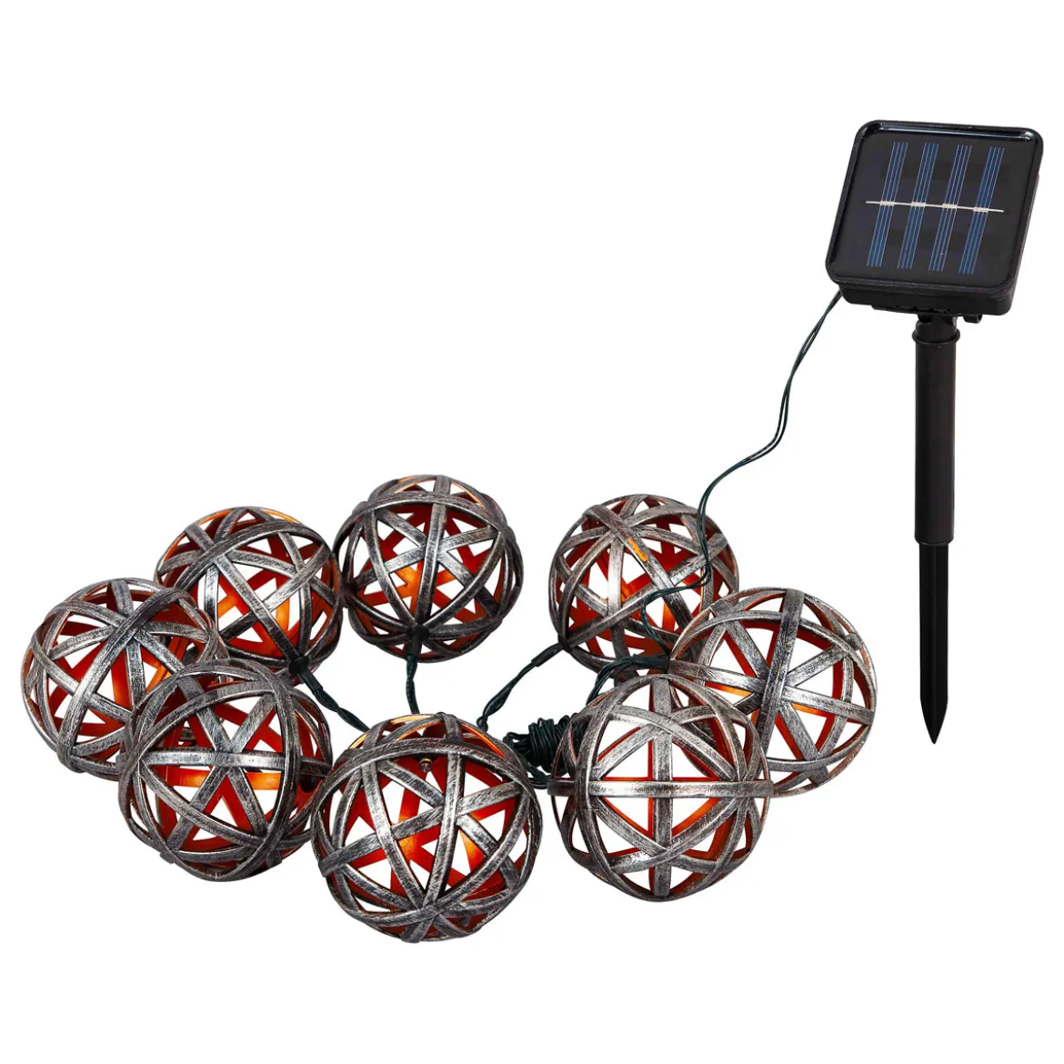 Flector GartenLED Solar Lichterkette Glow 4,1m