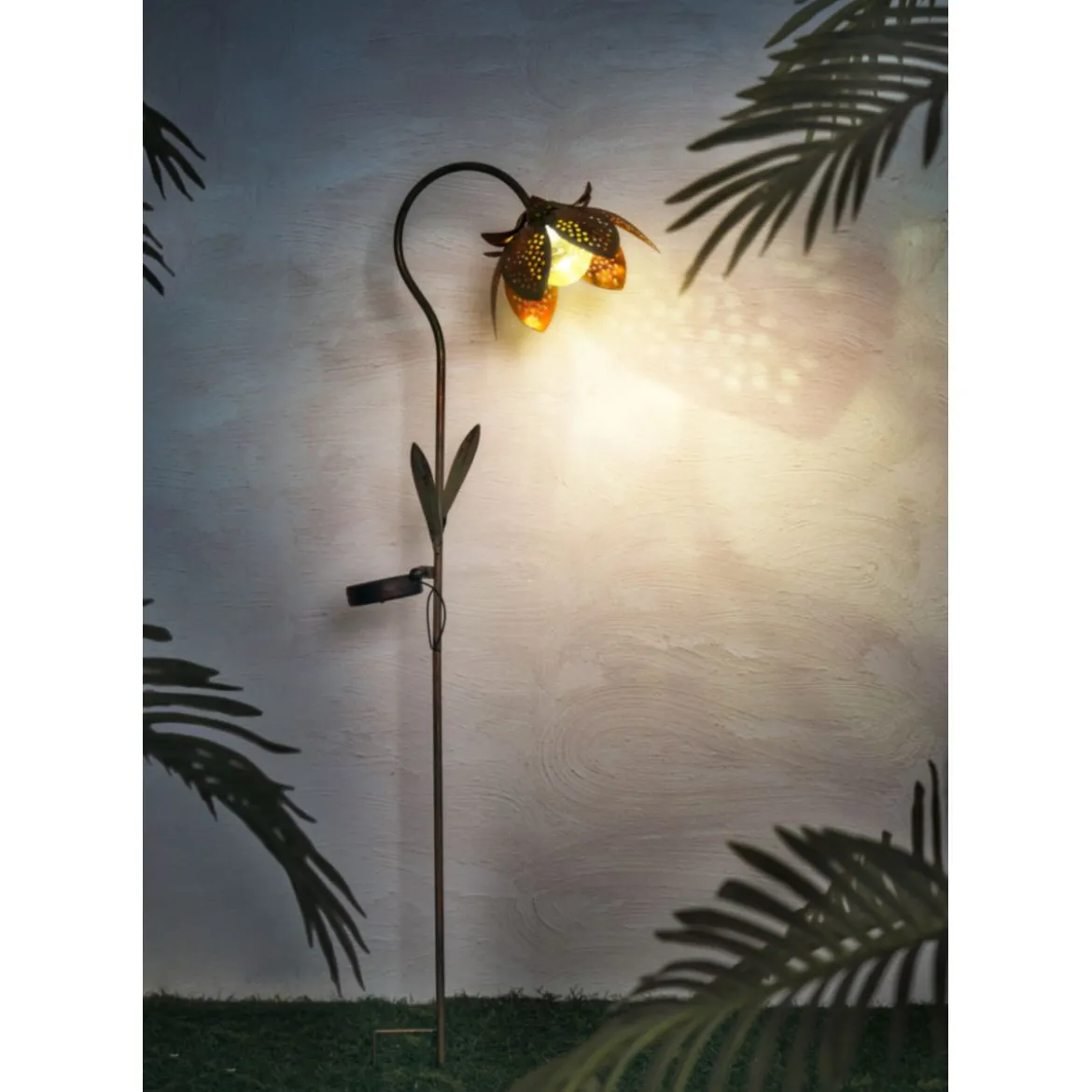 Flector LED Solarspieß Vintage Flower