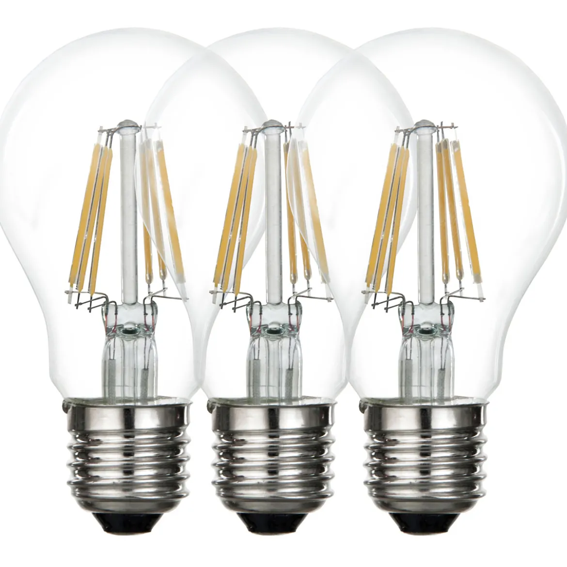 Flector LED-Filament-Leuchtmittel 3er-Pack