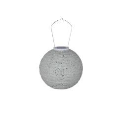 Flector LED-Solarlampion Taupe 20 cm inkl Akku