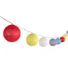 Flector LED-Solar-Lichterkette Cotton inkl 10 Kugeln 200 cm
