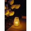 Flector Solarlaterne Bamboo Candlelight inkl Flackereffekt