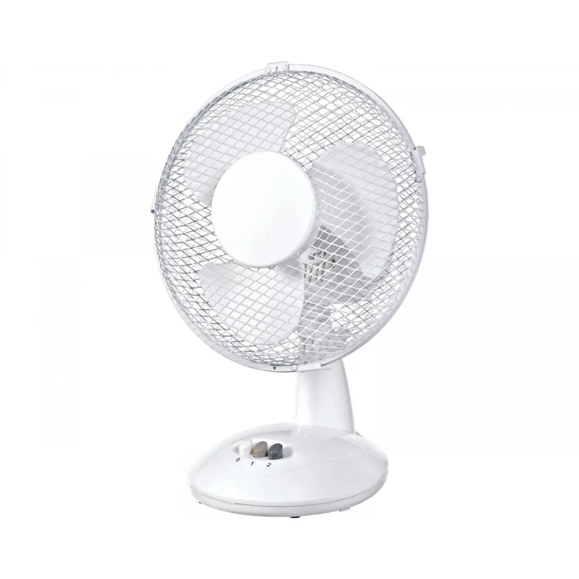 Flector Technik Tischventilator Jupiter Durchmesser 23 cm weiß