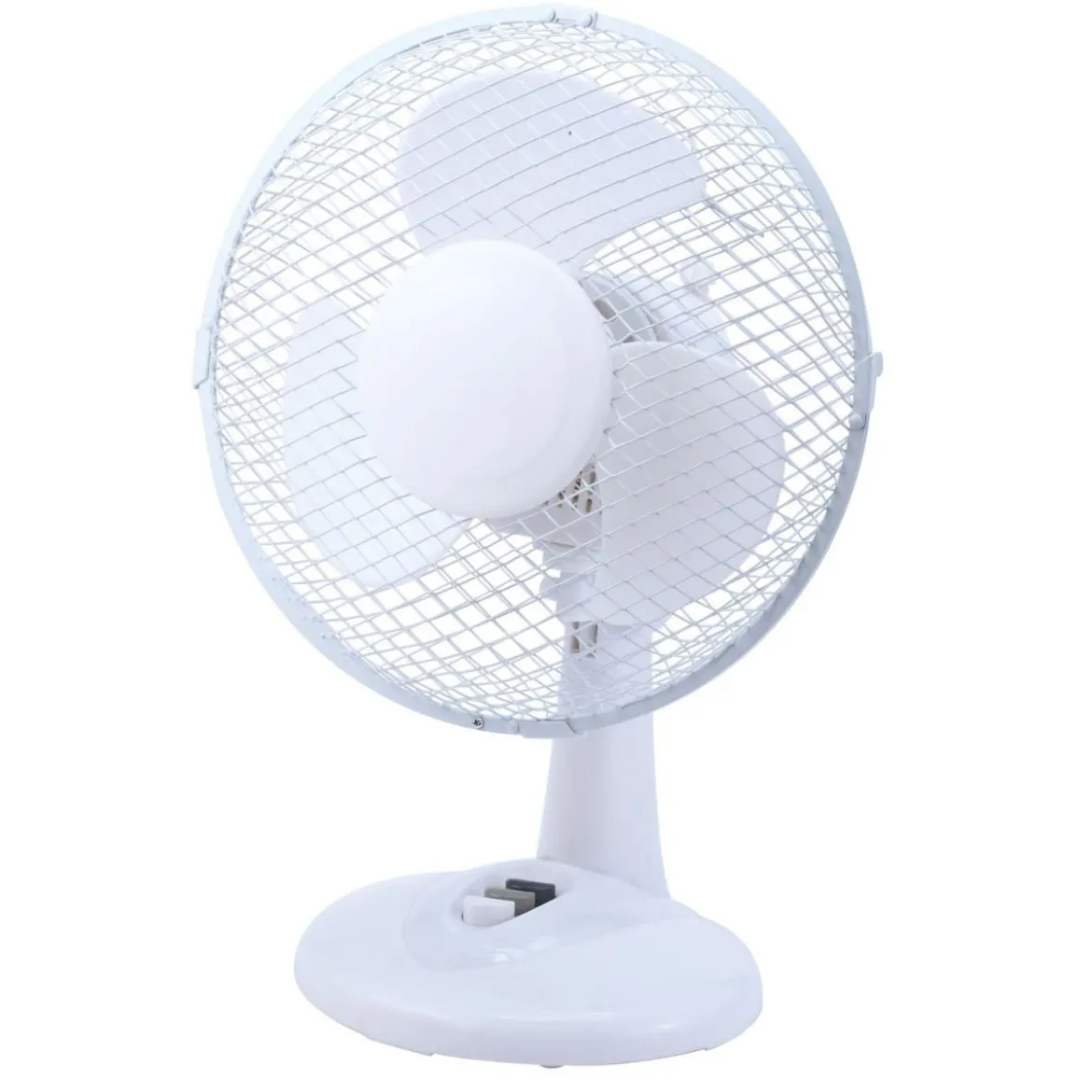 Flector Technik Tischventilator Jupiter Durchmesser 23 cm weiß