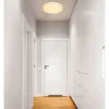 Flector LED-Deckenleuchte Clarice mit Kristallrand