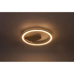 Flector LED-Deckenleuchte Grace 13W gebuerstet/Chrome 3000K
