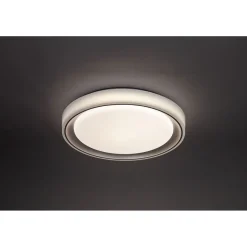 Flector LED-Deckenleuchte Lunetta 24 Watt weiss/silber 3000-6500K