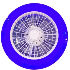 Flector LED-Deckenleuchte mit Ventilator Westerland