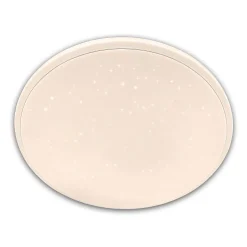 Flector LED-Deckenleuchte Vida Deluxe mit Sternenhimmel weiß