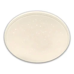 Flector LED-Deckenleuchte Vida Deluxe mit Sternenhimmel weiß