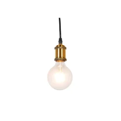 Flector Vintage-Pendelleuchte Edison bronze