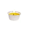 Flower Power 4er Set Citronellakerze in Aluschale 8 x 3,5 cm