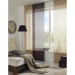 Fl.-Vorh. Entry taupe 60x245 cm