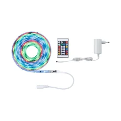 FN SimpLED Strip Set 5m Motion RGB 10W230/12V DC Weiss Kunststoff