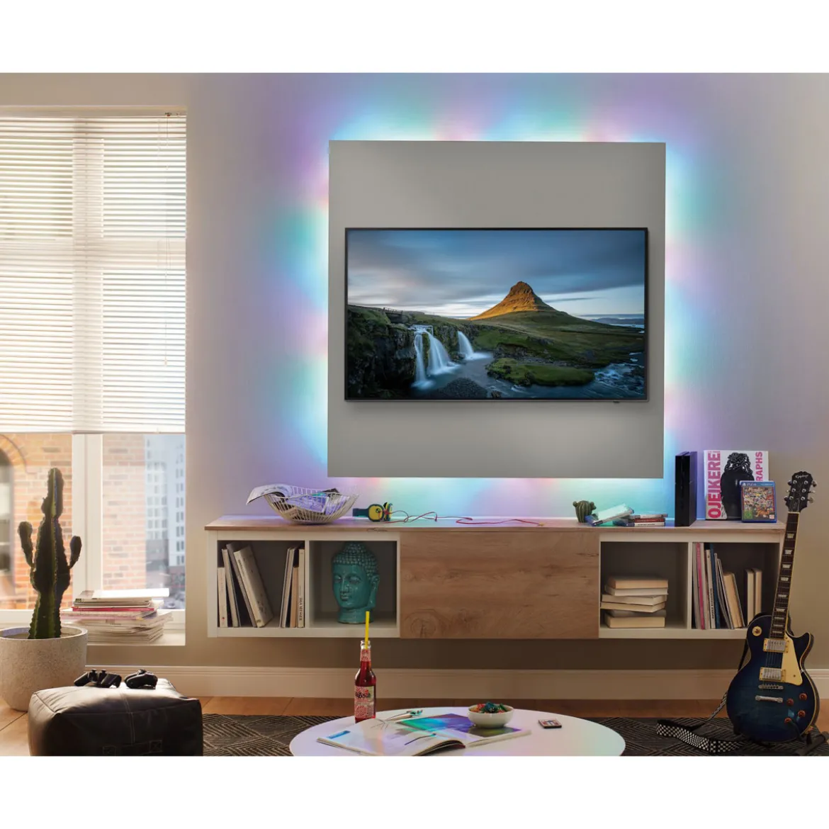 FN SimpLED Strip Set 10m Motion RGB 17W230/12V DC Weiss Kunststoff