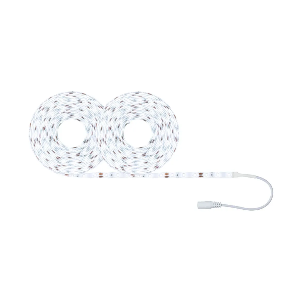 FN SimpLED Strip Set 10m Tageslichtweiss22W 230/12V DC Weiss Metall Kst