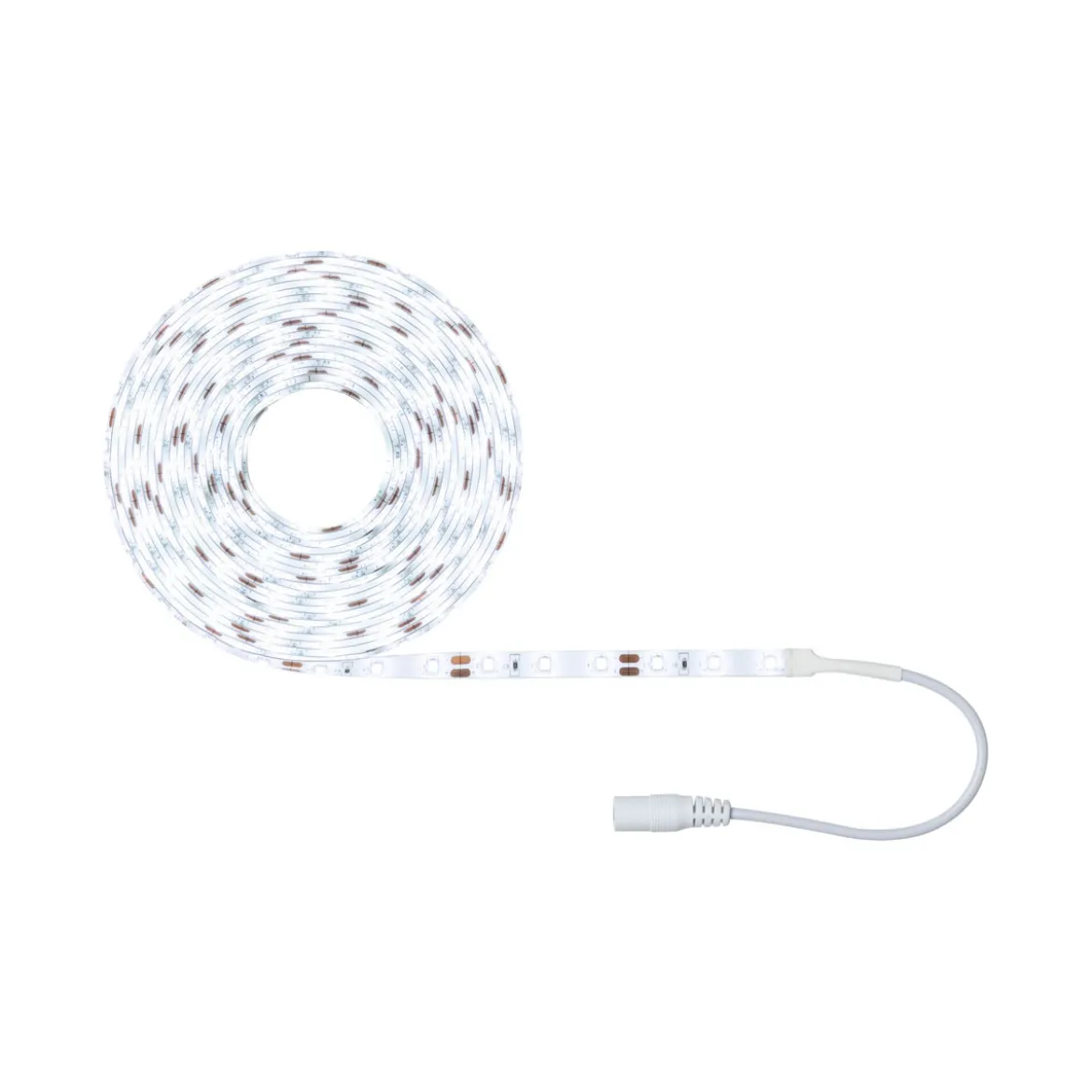 FN SimpLED Strip Set 5m Tageslichtweiss17W 230/12V DC Weiss Metall Kst.