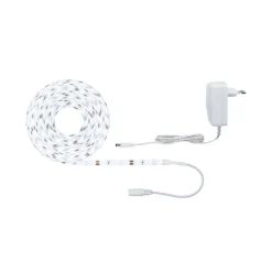 FN SimpLED Strip Set 5m Tageslichtweiss17W 230/12V DC Weiss Metall Kst.