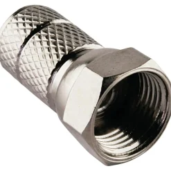 F-Stecker 6,5mm 4Stück