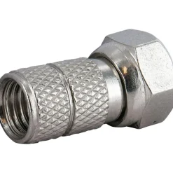 F-Stecker 6,5mm 4Stück