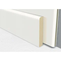 Fußleiste weiß Hochglanz 2,6 m
