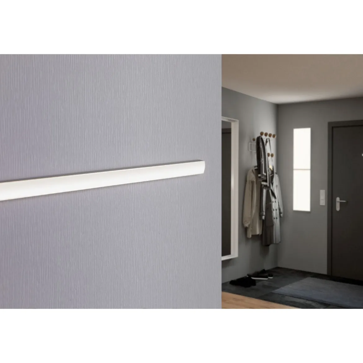 Function Base Profil mit Diffusor 200 cmAlu eloxiert/Satin Alu/Kunststoff