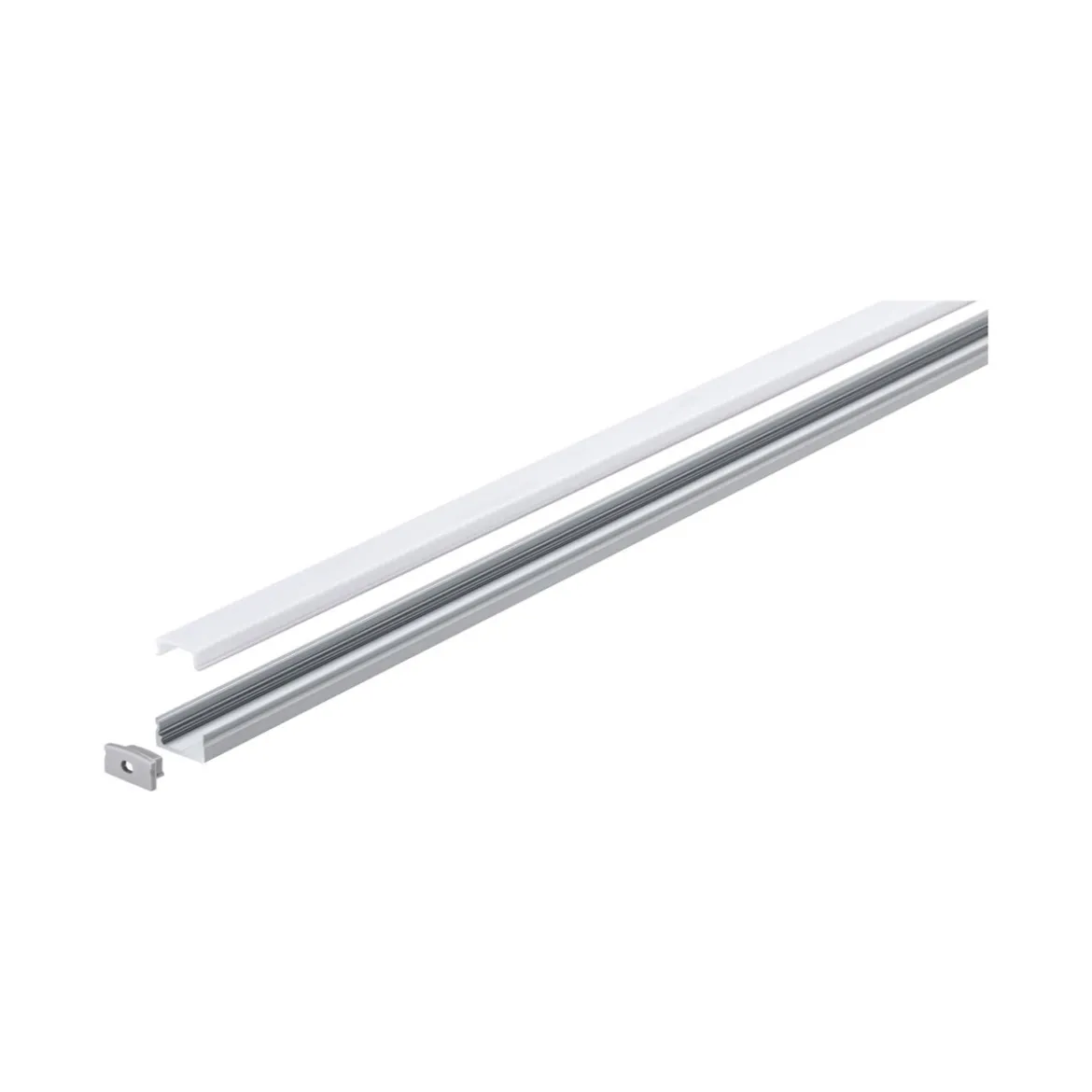 Function Base Profil mit Diffusor 100 cmAlu eloxiert/Satin Alu/Kunststoff