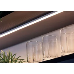 Function Base Profil mit Diffusor 100 cmAlu eloxiert/Satin Alu/Kunststoff