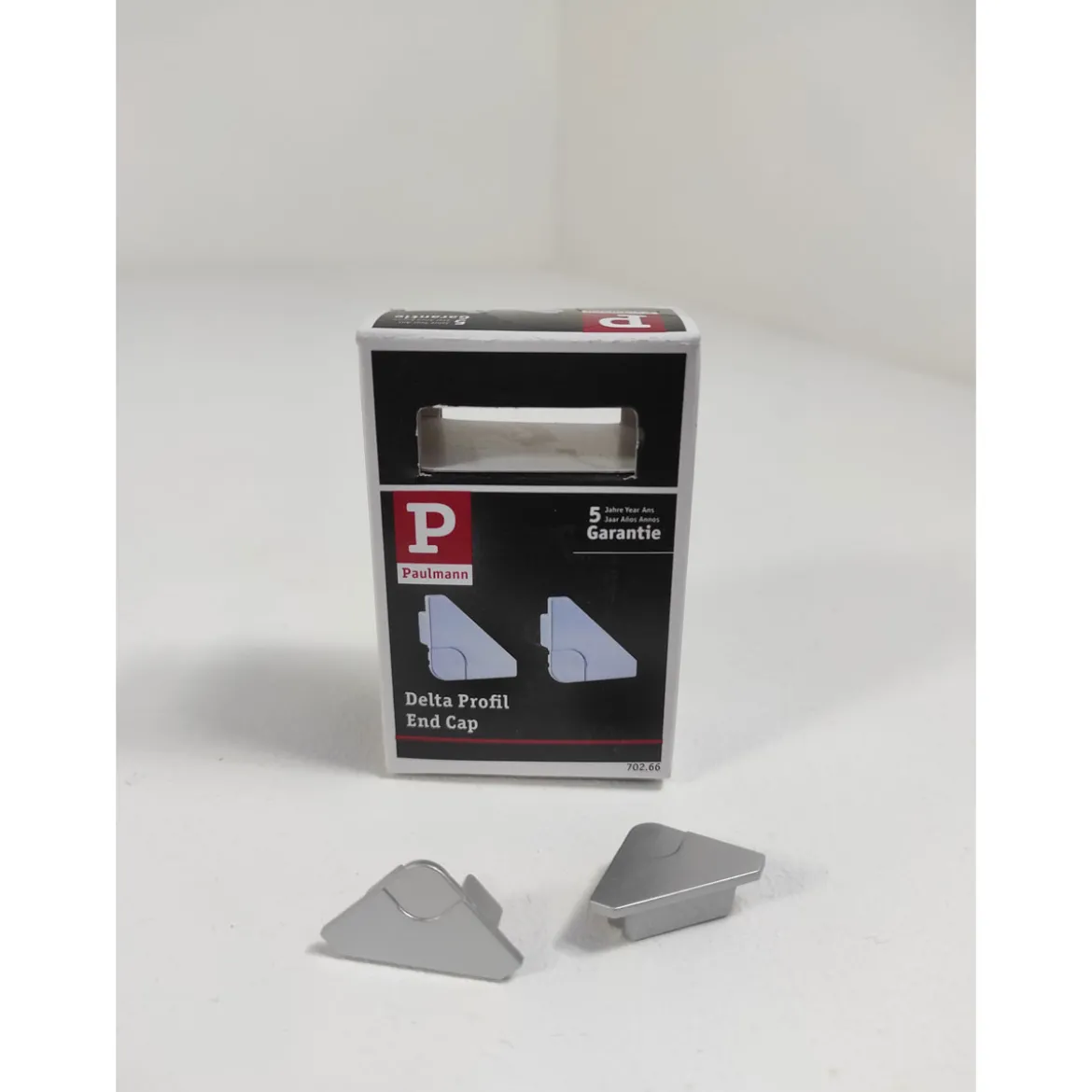 Function Delta Profil End Cap 2er PackAlu matt Kunststoff