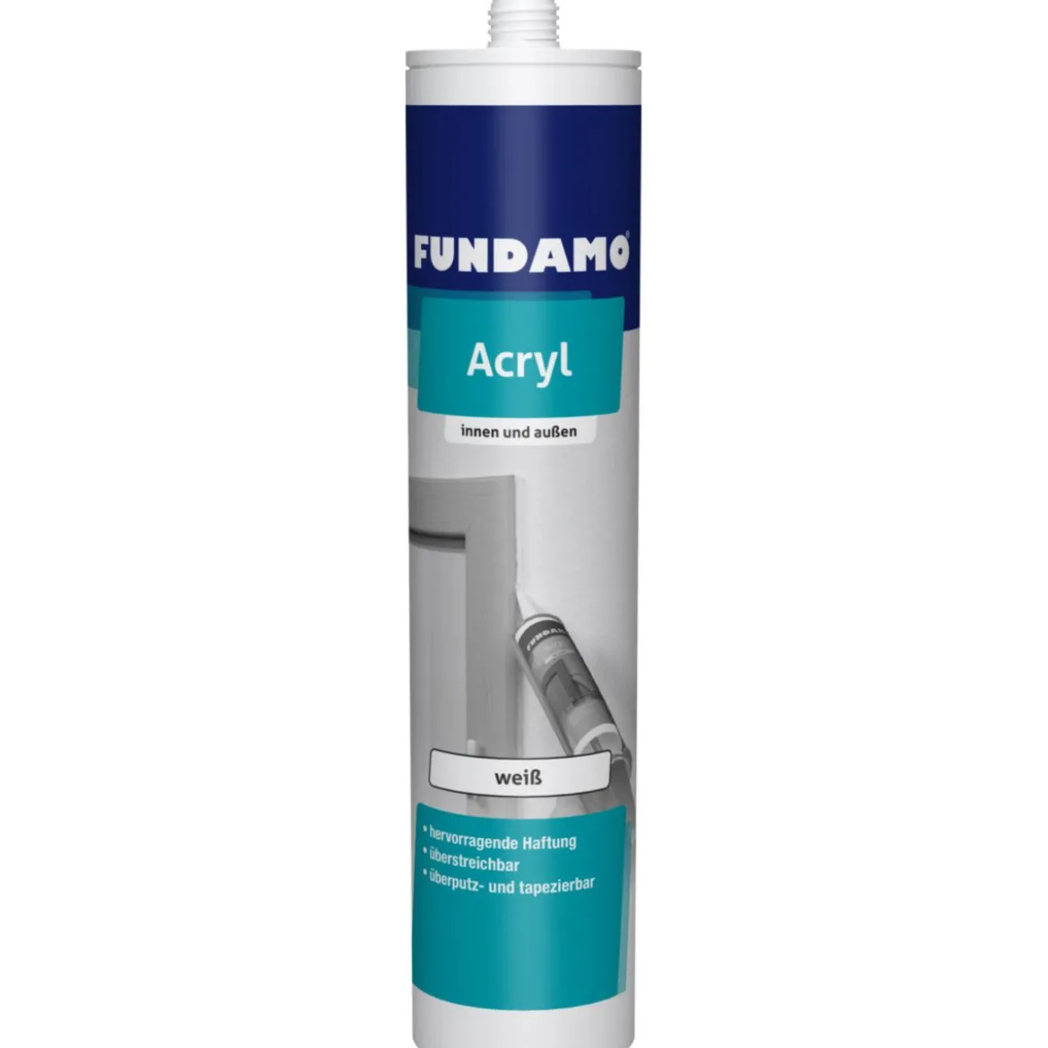 Fundamo Acryl Innenausbau weiß