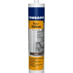 Fundamo Silikon Dach und Wand braun